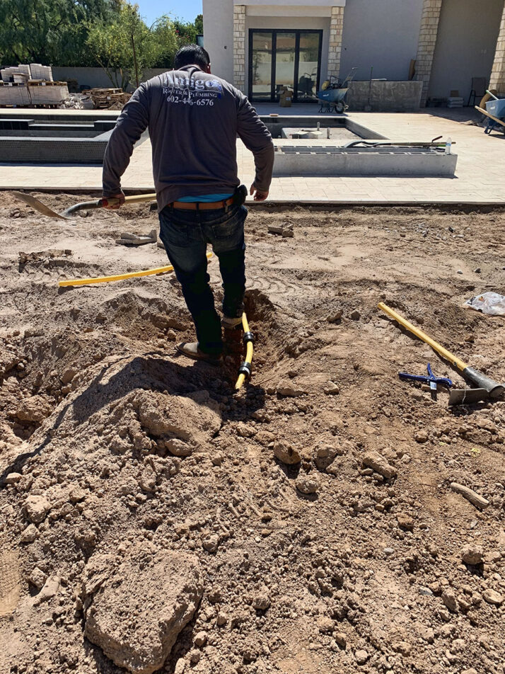 Amigo Rooter and Plumbing Resolves Major Underground Slab Leak in Litchfield Park, Arizona